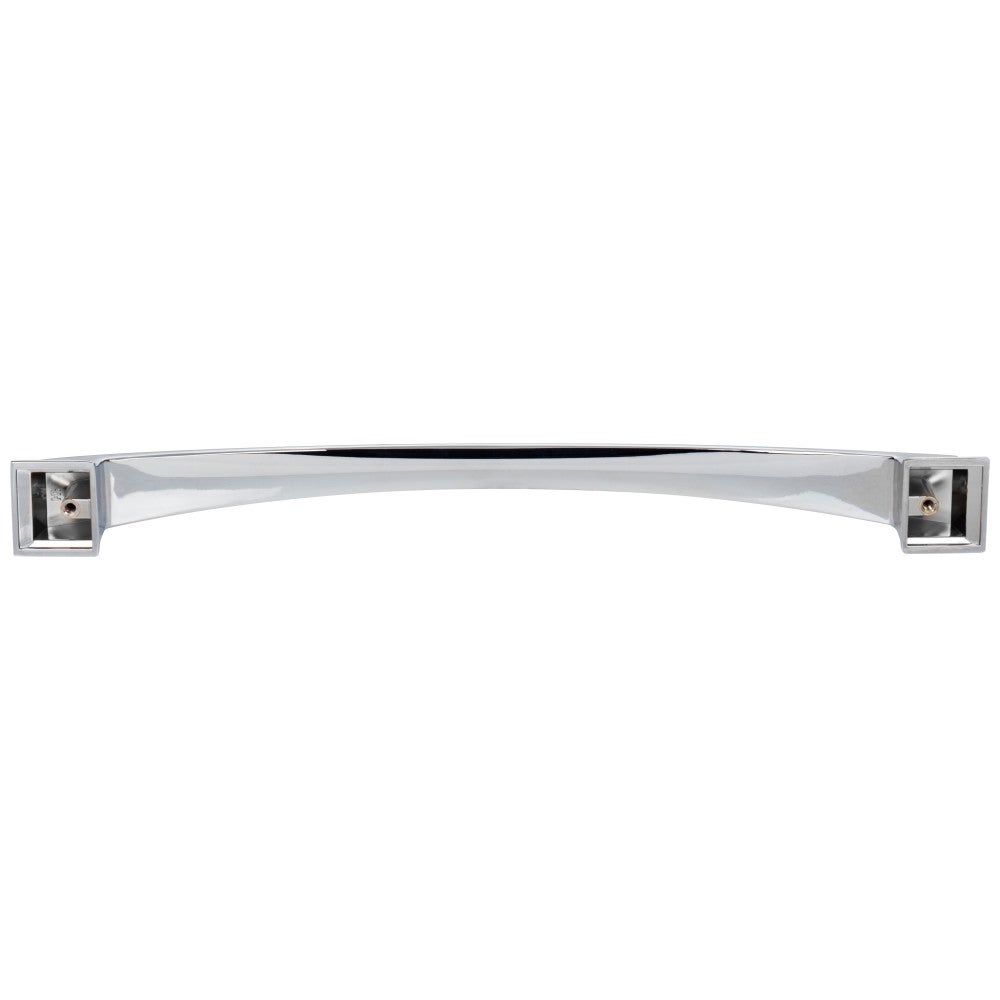 96 mm Center-to-Center Satin Nickel Arched Roman Cabinet Pull