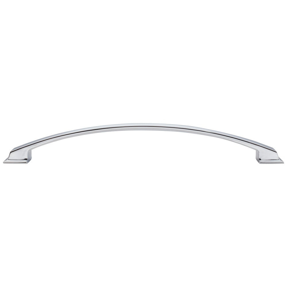96 mm Center-to-Center Satin Nickel Arched Roman Cabinet Pull