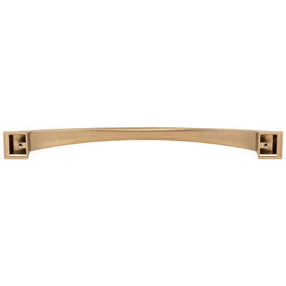 96 mm Center-to-Center Satin Nickel Arched Roman Cabinet Pull