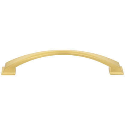 96 mm Center-to-Center Satin Nickel Arched Roman Cabinet Pull