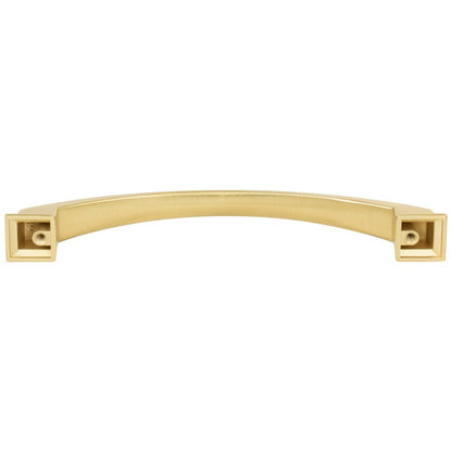 96 mm Center-to-Center Satin Nickel Arched Roman Cabinet Pull