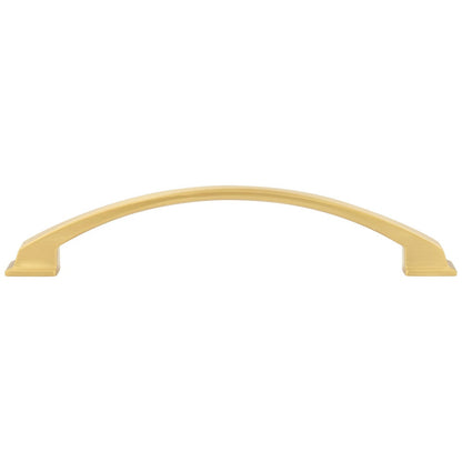 96 mm Center-to-Center Satin Nickel Arched Roman Cabinet Pull