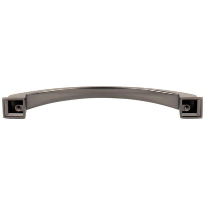 96 mm Center-to-Center Satin Nickel Arched Roman Cabinet Pull
