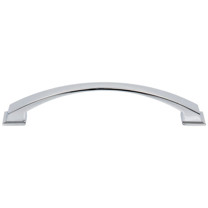 96 mm Center-to-Center Satin Nickel Arched Roman Cabinet Pull