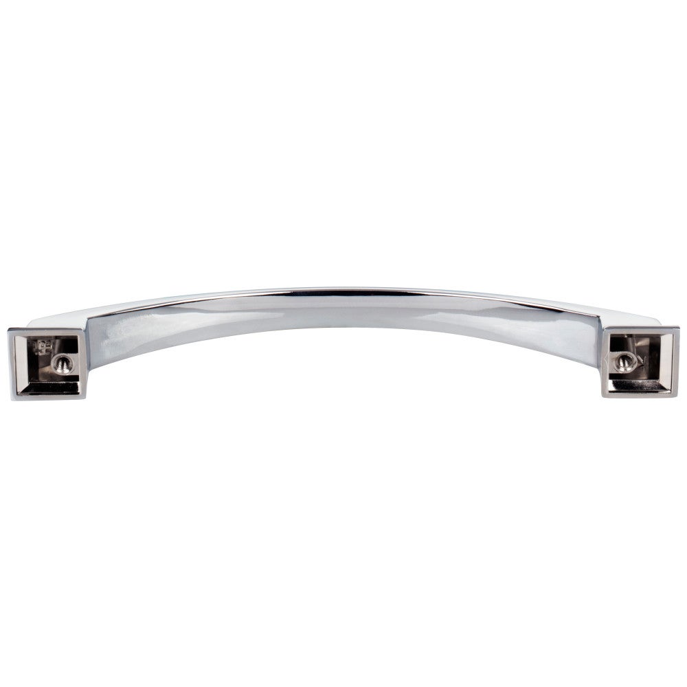96 mm Center-to-Center Satin Nickel Arched Roman Cabinet Pull
