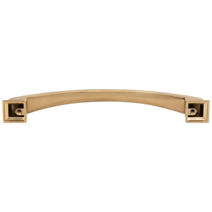 96 mm Center-to-Center Satin Nickel Arched Roman Cabinet Pull