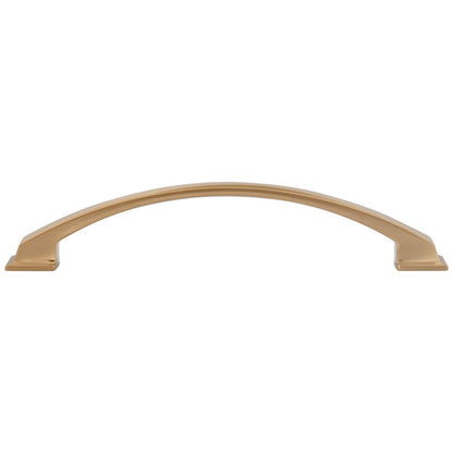 96 mm Center-to-Center Satin Nickel Arched Roman Cabinet Pull