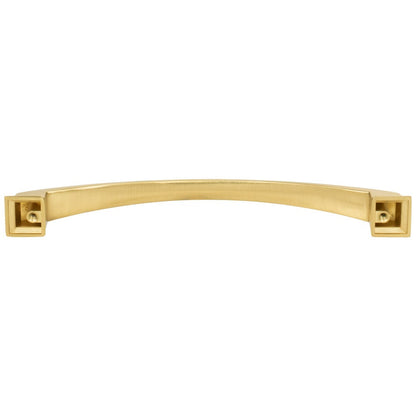 96 mm Center-to-Center Satin Nickel Arched Roman Cabinet Pull
