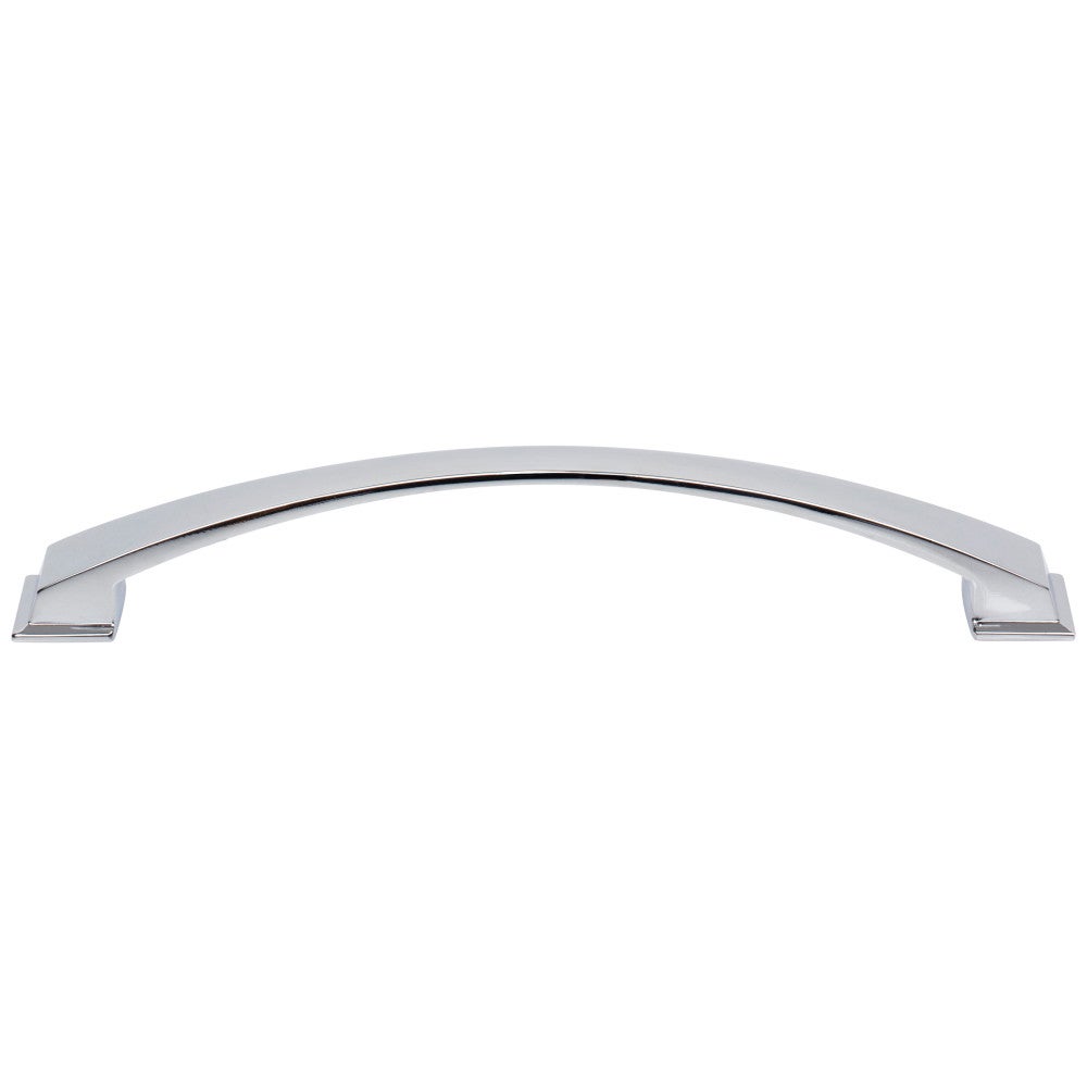 96 mm Center-to-Center Satin Nickel Arched Roman Cabinet Pull