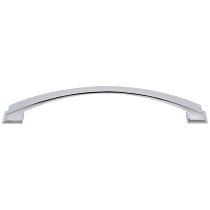 96 mm Center-to-Center Satin Nickel Arched Roman Cabinet Pull