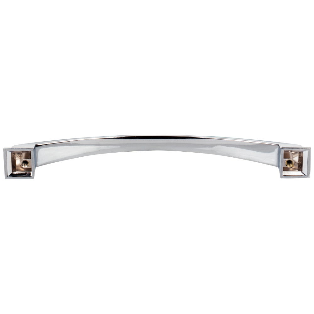 96 mm Center-to-Center Satin Nickel Arched Roman Cabinet Pull