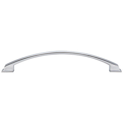96 mm Center-to-Center Satin Nickel Arched Roman Cabinet Pull