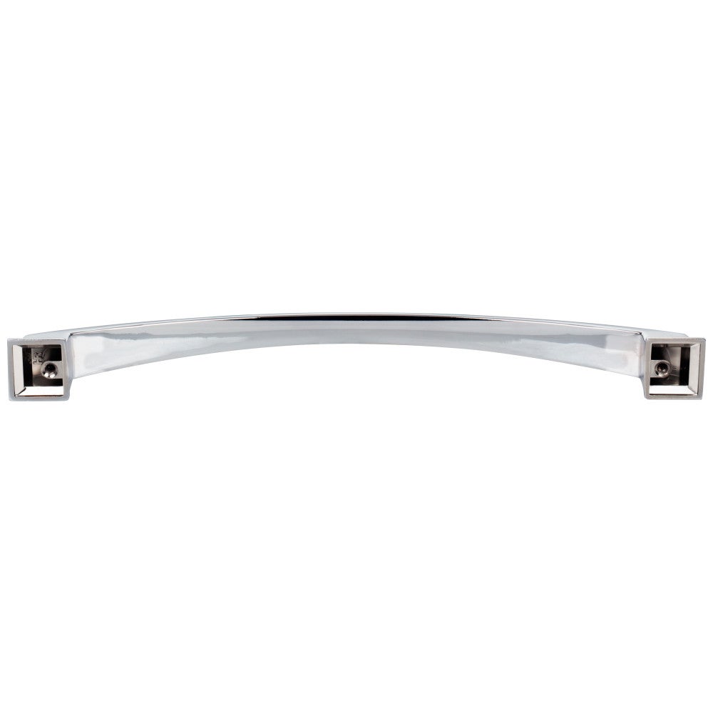 96 mm Center-to-Center Satin Nickel Arched Roman Cabinet Pull