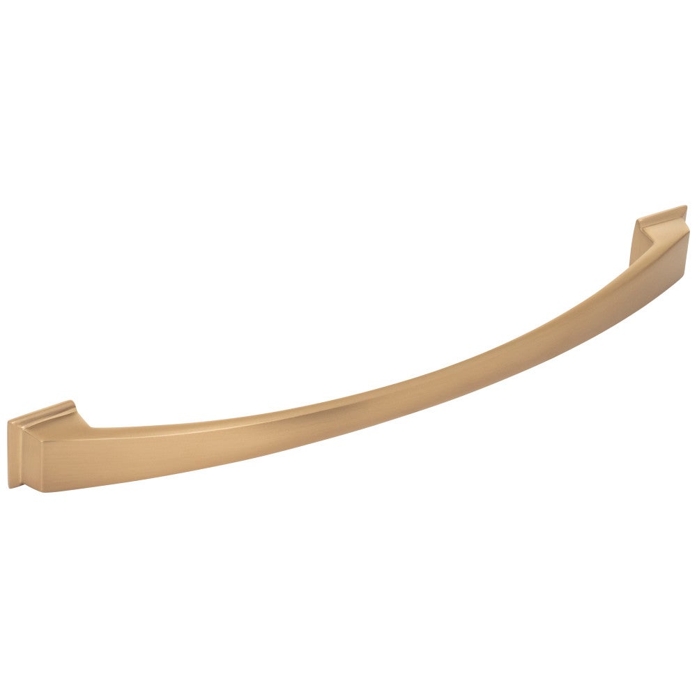 96 mm Center-to-Center Satin Nickel Arched Roman Cabinet Pull