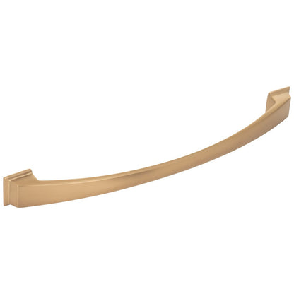 96 mm Center-to-Center Satin Nickel Arched Roman Cabinet Pull