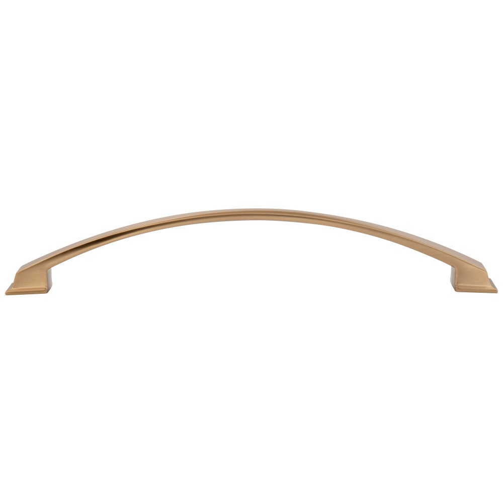 96 mm Center-to-Center Satin Nickel Arched Roman Cabinet Pull