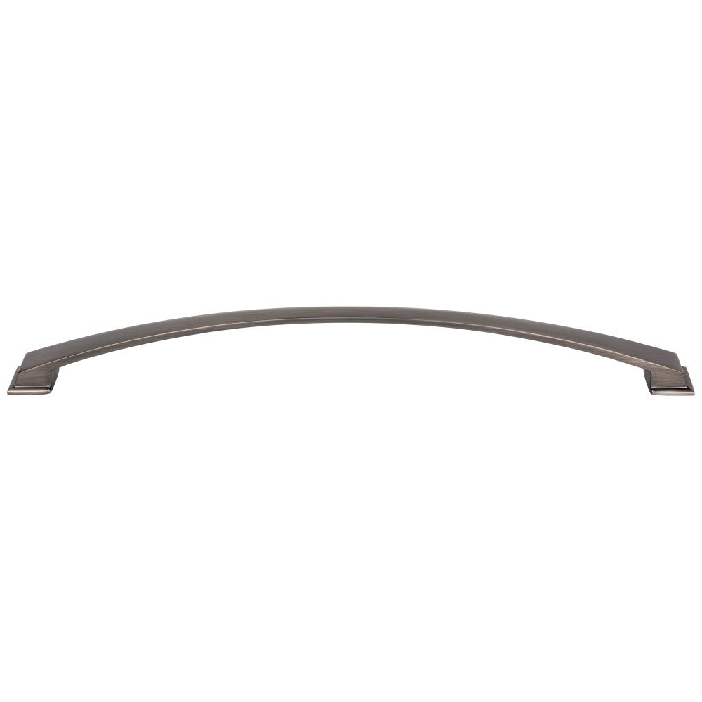 96 mm Center-to-Center Satin Nickel Arched Roman Cabinet Pull
