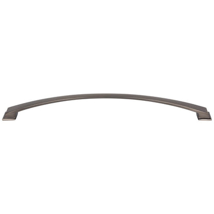 96 mm Center-to-Center Satin Nickel Arched Roman Cabinet Pull