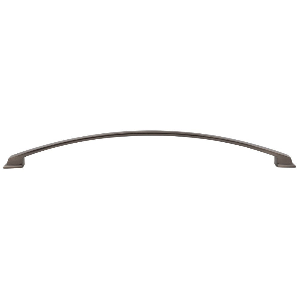 96 mm Center-to-Center Satin Nickel Arched Roman Cabinet Pull