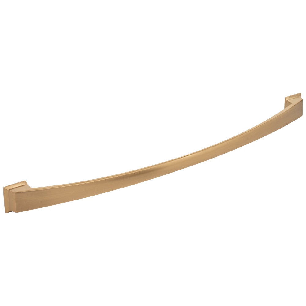 96 mm Center-to-Center Satin Nickel Arched Roman Cabinet Pull