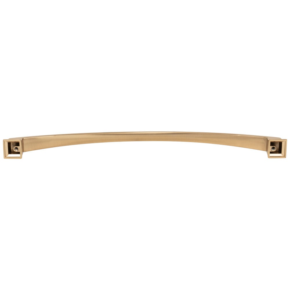 96 mm Center-to-Center Satin Nickel Arched Roman Cabinet Pull