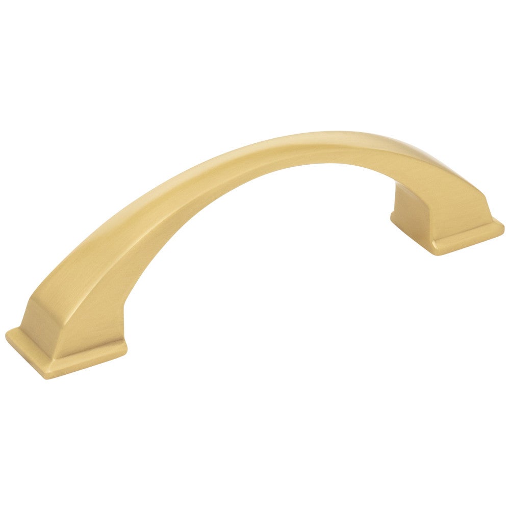 96 mm Center-to-Center Satin Nickel Arched Roman Cabinet Pull
