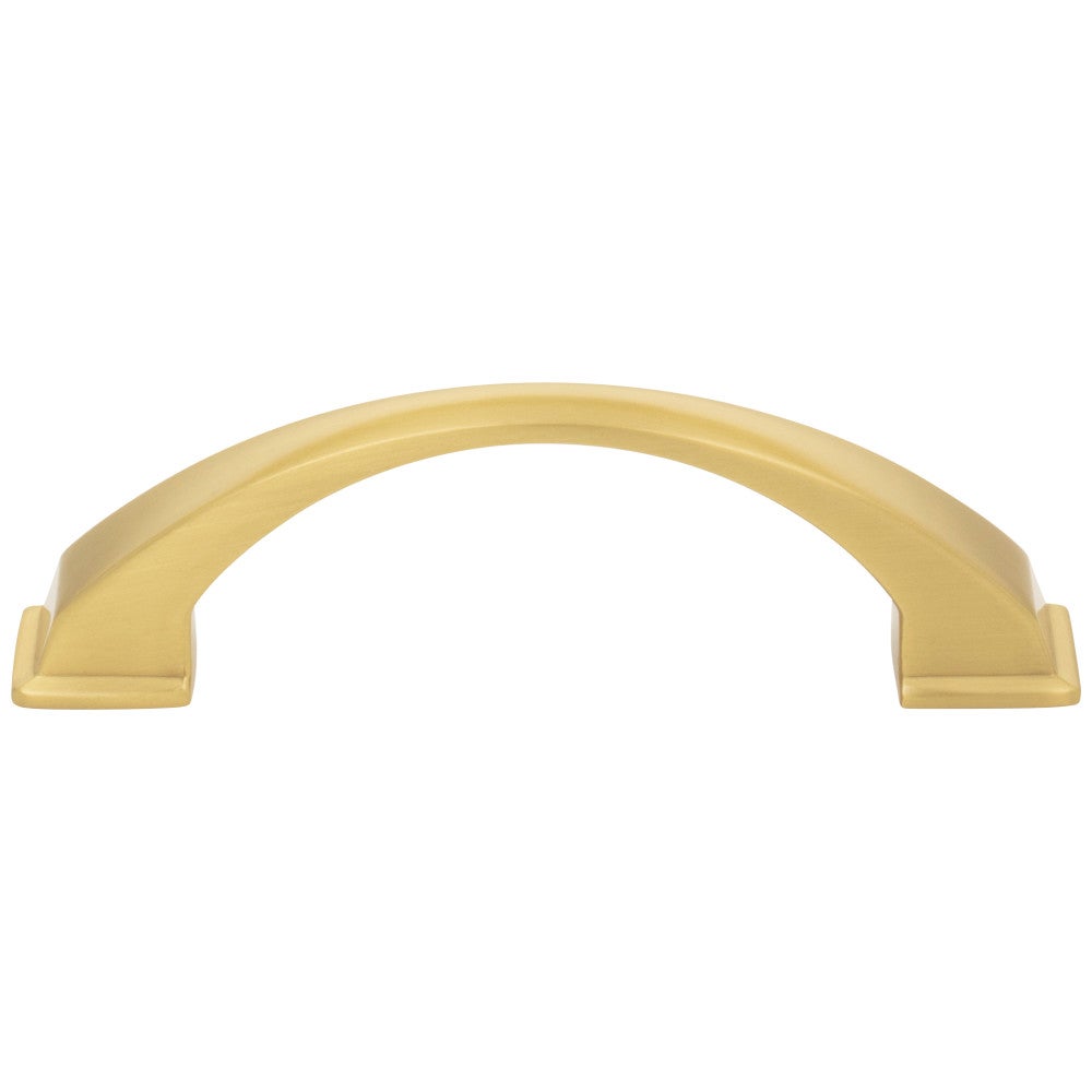96 mm Center-to-Center Satin Nickel Arched Roman Cabinet Pull