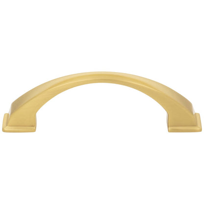 96 mm Center-to-Center Satin Nickel Arched Roman Cabinet Pull