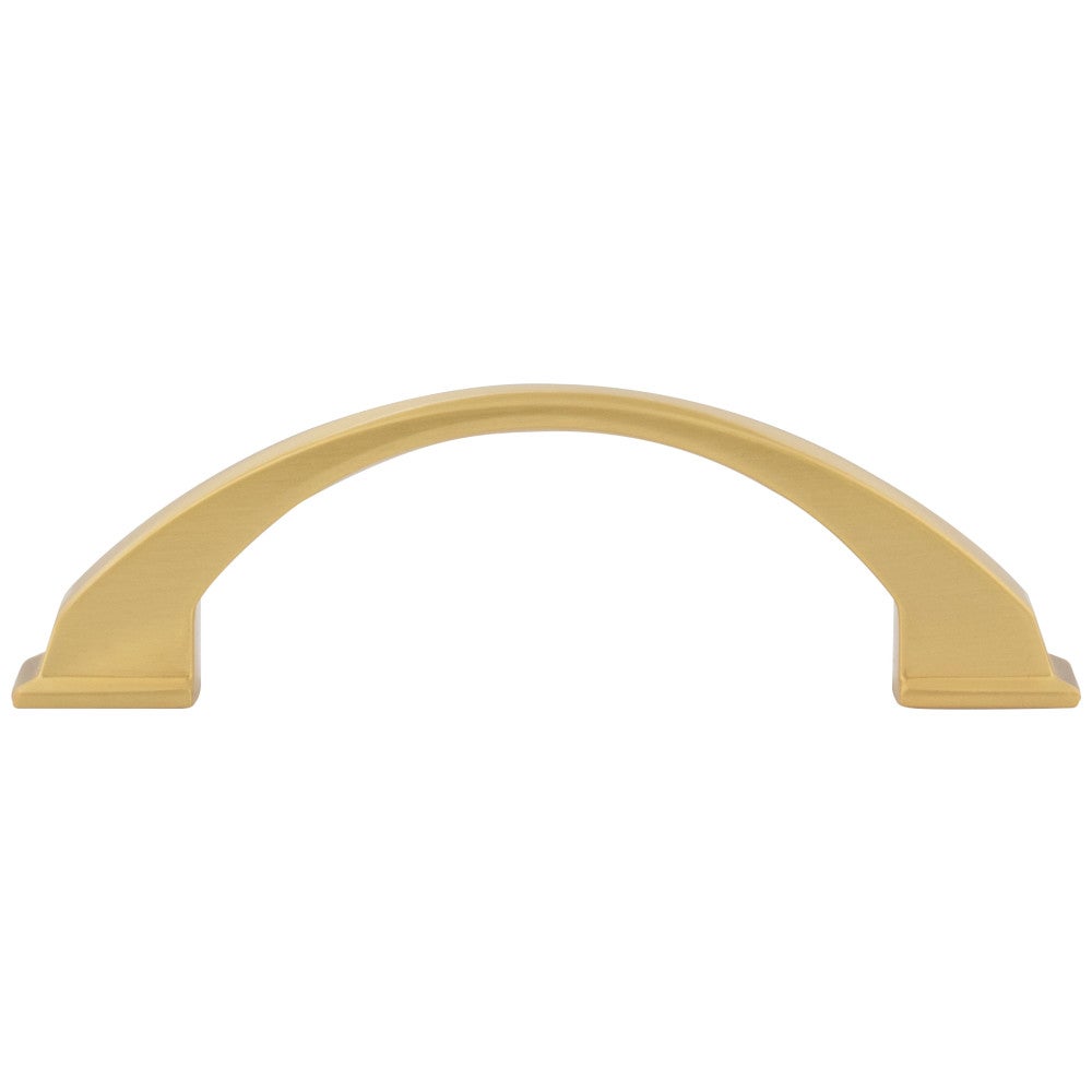 96 mm Center-to-Center Satin Nickel Arched Roman Cabinet Pull