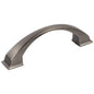 96 mm Center-to-Center Satin Nickel Arched Roman Cabinet Pull