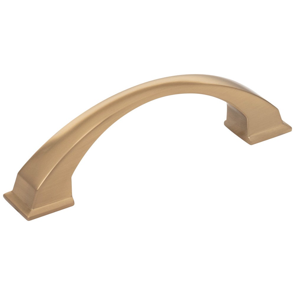 96 mm Center-to-Center Satin Nickel Arched Roman Cabinet Pull
