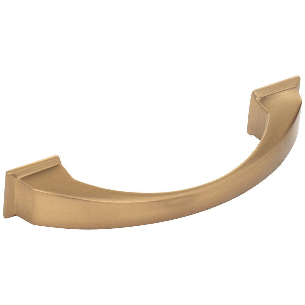 96 mm Center-to-Center Satin Nickel Arched Roman Cabinet Pull