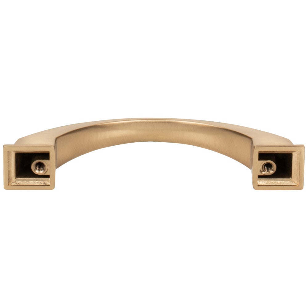96 mm Center-to-Center Satin Nickel Arched Roman Cabinet Pull