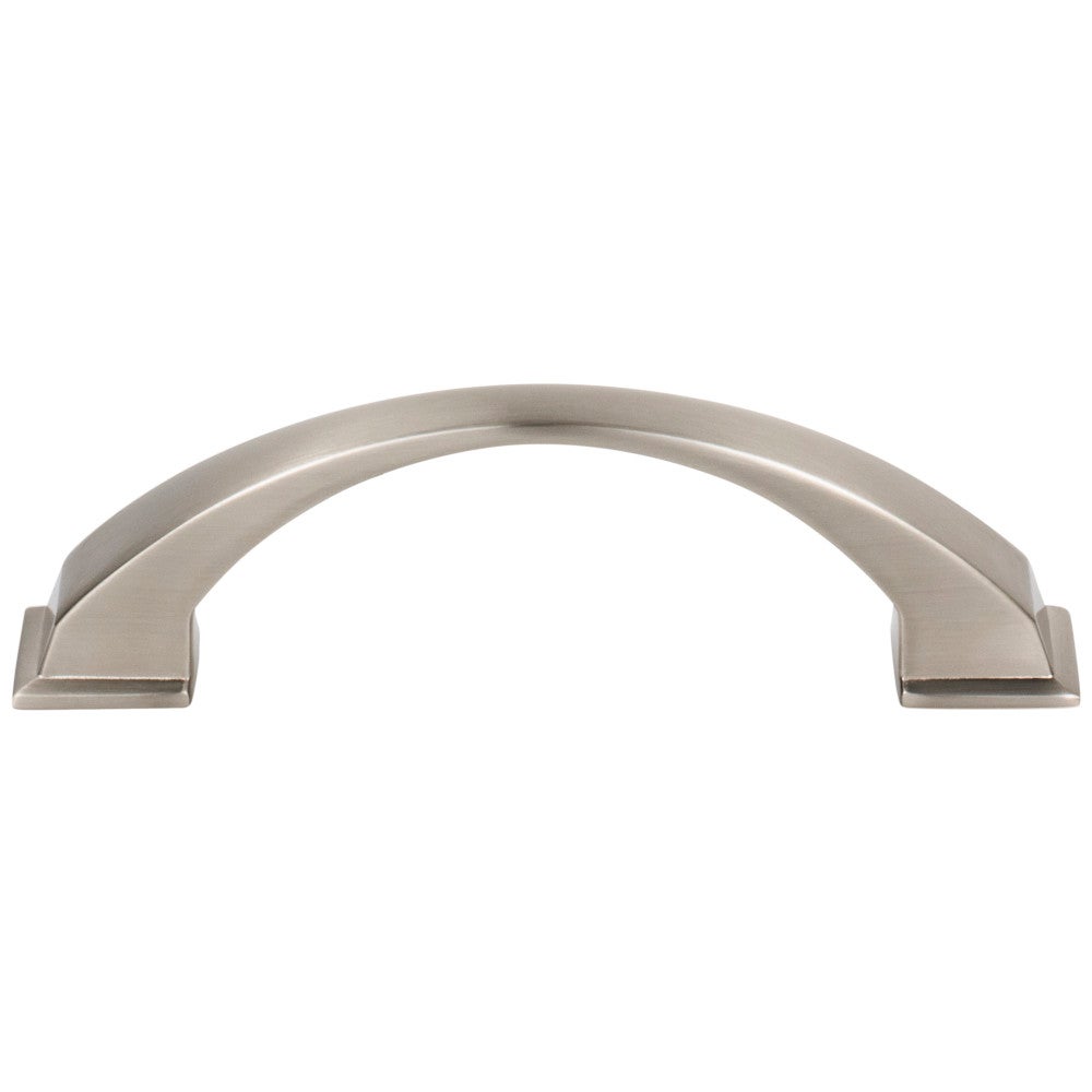 96 mm Center-to-Center Satin Nickel Arched Roman Cabinet Pull