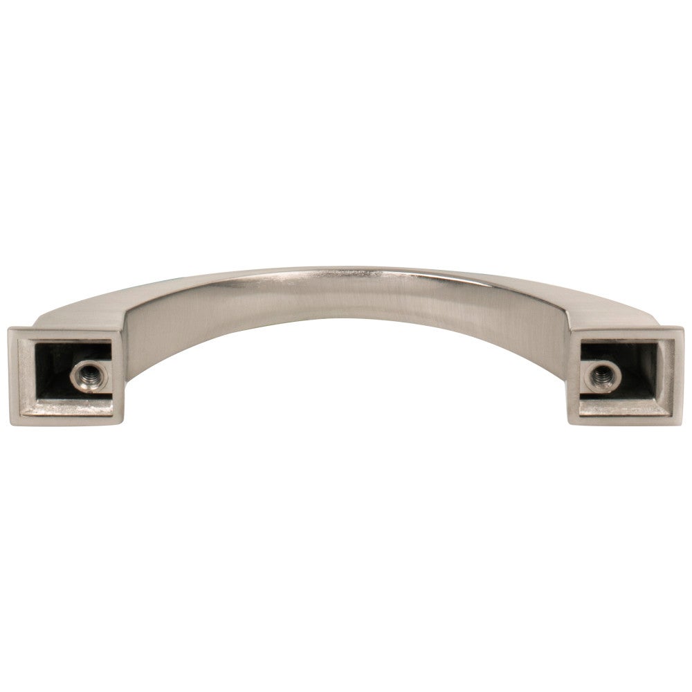 96 mm Center-to-Center Satin Nickel Arched Roman Cabinet Pull