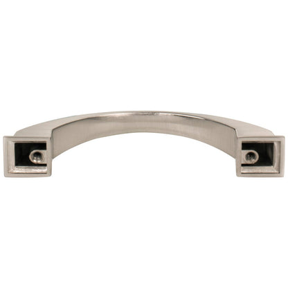 96 mm Center-to-Center Satin Nickel Arched Roman Cabinet Pull