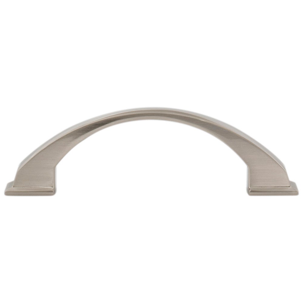 96 mm Center-to-Center Satin Nickel Arched Roman Cabinet Pull