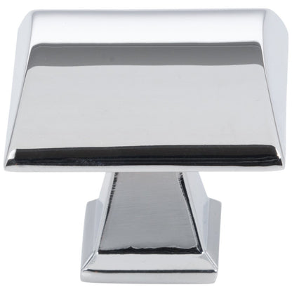 1-1/4" Overall Length Satin Nickel Roman Cabinet Knob