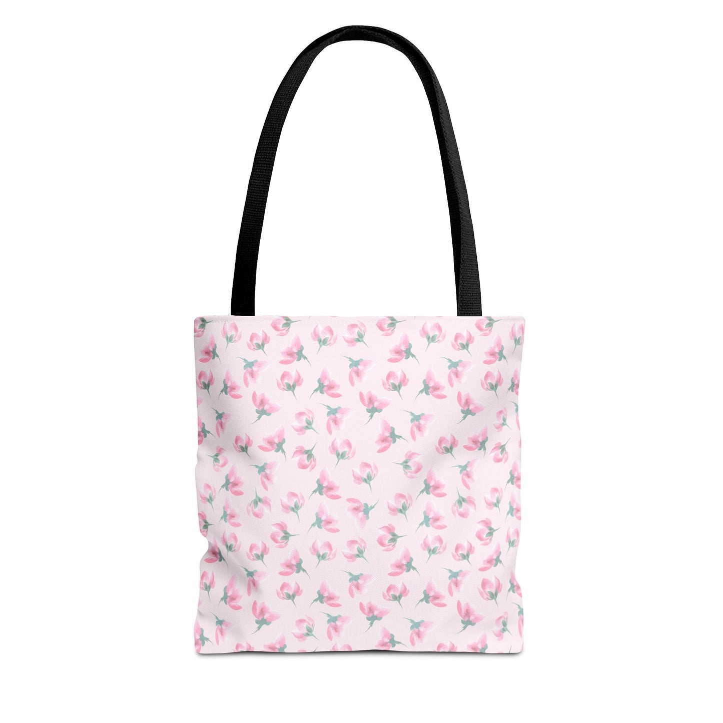 Customizable: Chic Floral Tote Bag, Versatile Shopping Bag, Pretty Grocery Tote, Cute Beach Bag, Stylish Gift for Her