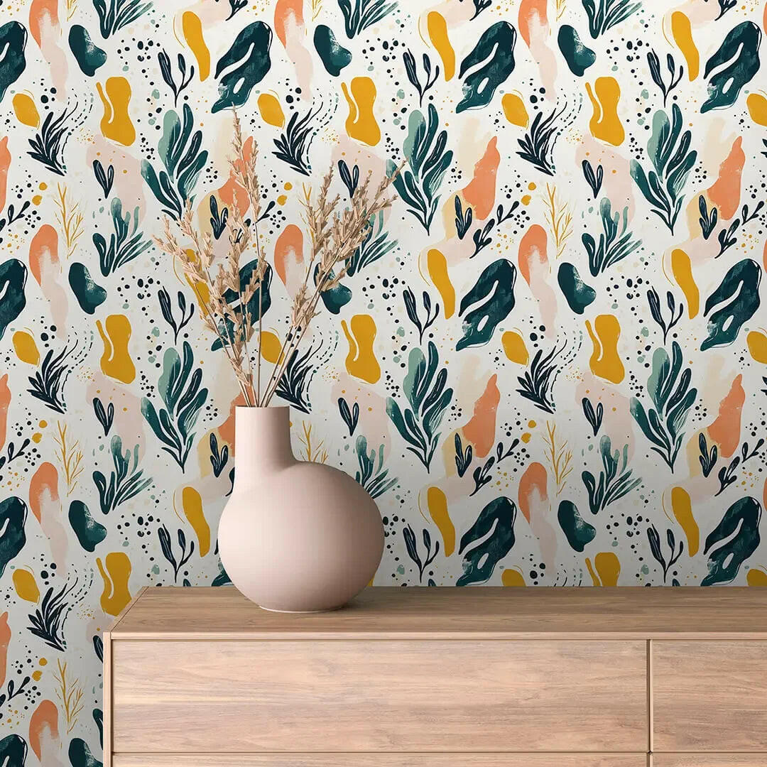 Terracotta Tidepool Abstract