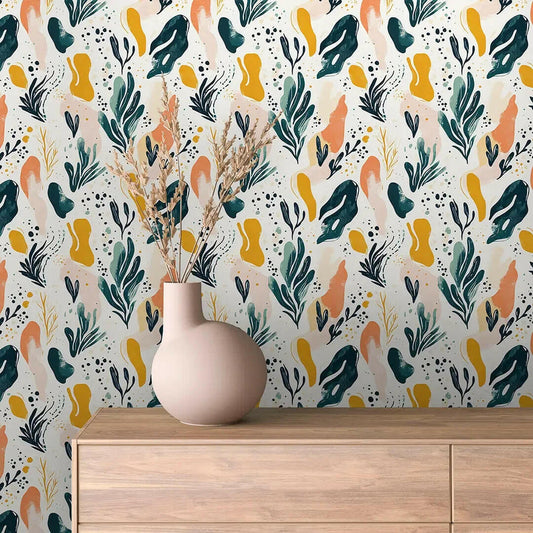 Terracotta Tidepool Abstract