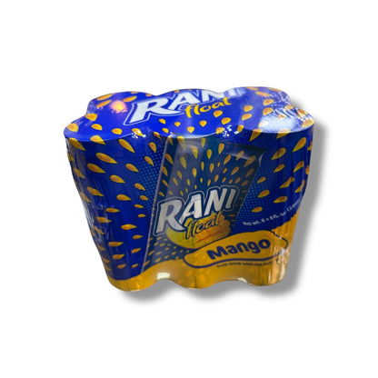 Rani Float Mango - Refreshing Real Mango Juice Drink with Real Mango Pieces - 6 Pack (240ml Each)