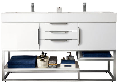 Columbia 59" Double Vanity Cabinet