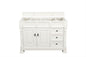 Brookfield 48" Single Vanity Cabinet, Bright White