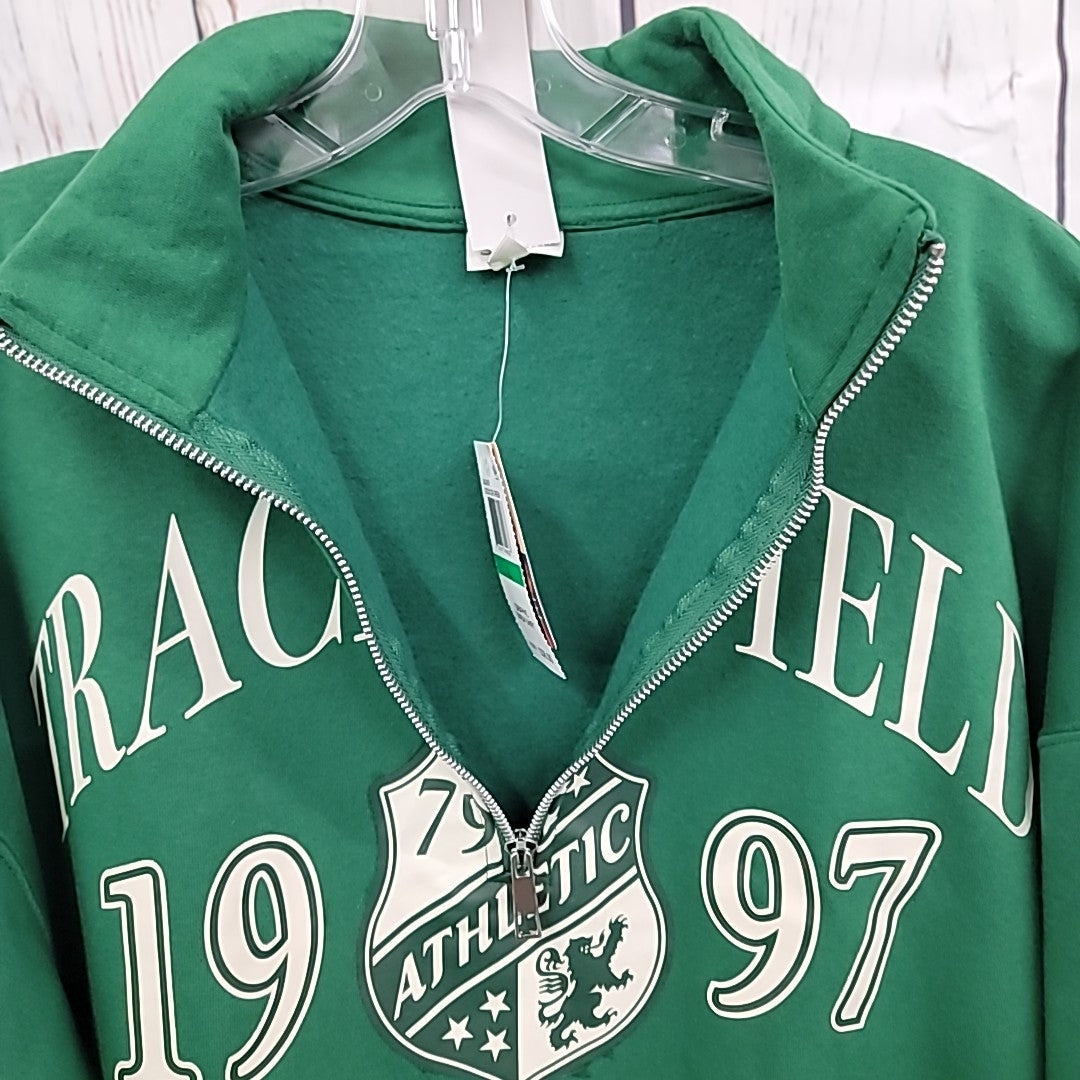 Self Esteem Size L Green Sweater