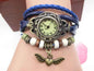 Vintage Heart Bracelet Watch - Casual Flying Pendant Timepiece