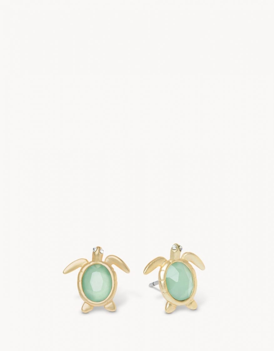 Sea La Vie Sea Turtle Stud Earrings