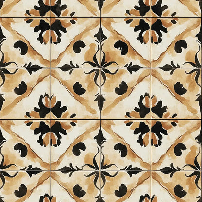 Artisan Terracotta Bloom Tile