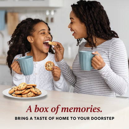 Favorite Chocolate Chips and Chocolate Crinkle Cookie Gift Box