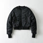 European And American Style Cotton Coat Short Bread Jacket Women's Bomber Jacket